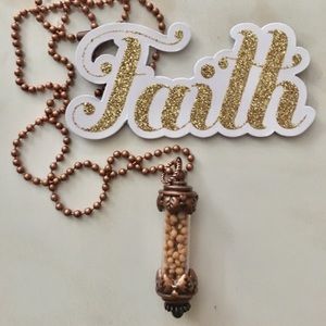 The Mustard Seed Pendant.